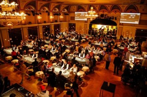 Meja permainan di Casino Baden